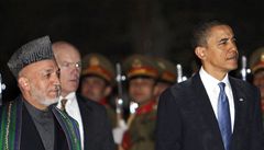 Barack Obama neekan navtvil Afghnistn. Poprv jako prezident