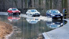 Zaplavená silnice z Litoměřic do České Lípy | na serveru Lidovky.cz | aktuální zprávy