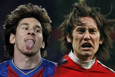Messi a Rosický