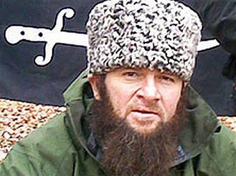 Vůdce čečenských separatistů Doku Umarov.