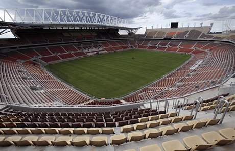 Stadion pro MS v Jihoafrické republice v Polokwane.