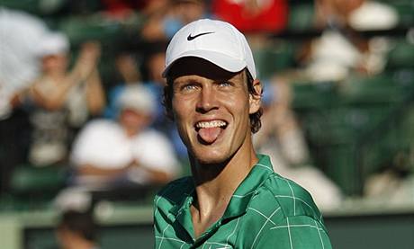 Spokojený Berdych.