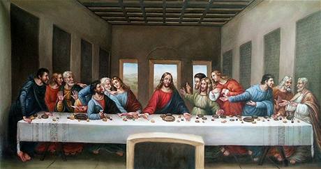 Poslední večeře Páně - Leonardo da Vinci
