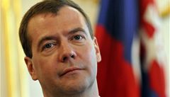 Prohlen Dmitrije Medvedva po podpisu nov smlouvy START