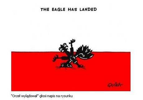 Orel pistál - belgická karikatura, která rozzuila Poláky