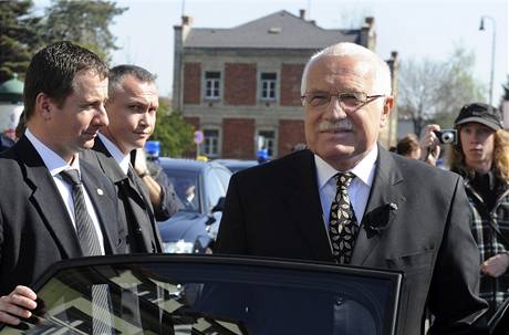 Václav Klaus na cest do polského Krakova