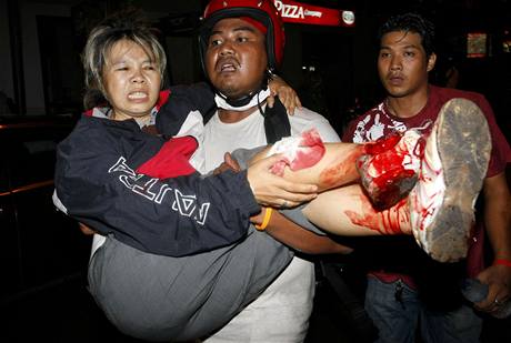 Krvavé demonstrace v Bangkoku