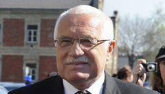 Václav Klaus na cest do polského Krakova