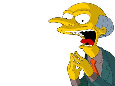 Montgomery C. Burns (Simpsonovi) - 1,3 miliardy dolar