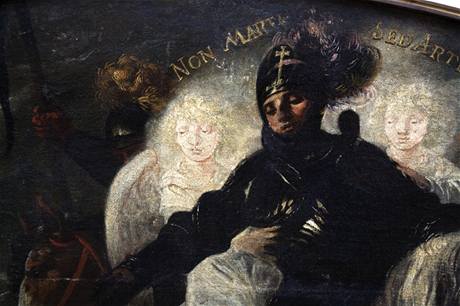 Obraz Karla Škréty - Zlický kníže Radslav se pokořuje sv. Václavu.