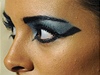 Make-up za pouití staroegyptských líidel.