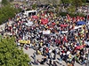 Sto tisíc odprc jádra demonstrovalo na severu Nmecka