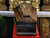 Ostatky kardinála pidlíka byly uloeny v olomoucké katedrále.