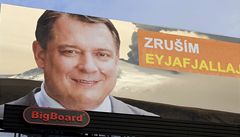 Paroubk�v billboard z Facebooku