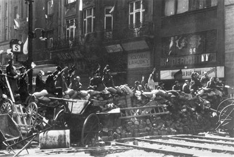 Praské povstání kvten 1945.