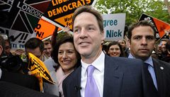 'Britsk Obama' Nick Clegg bojoval o volie