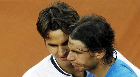 Roger Federer a Rafael Nadal.