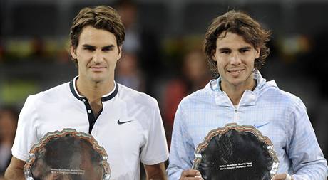 Roger Federer a Rafael Nadal.