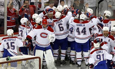 Radost hokejistů Montrealu