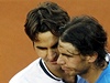Roger Federer a Rafael Nadal.