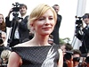 Cate Blanchettová a Russell Crow na festivalu v Cannes.