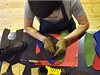 Boty od evce. Eva Peterová se podílí na runí výrob obuvy v praském evcovství Lukasshoes.