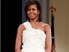 Michelle Obamová v plesových atech od Jason Wu