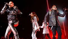 Koncert kapely Black Eyed Peas v pra�ské O2 Arén�