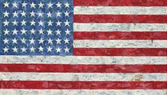 Obraz Vlajka Jaspera Johnsona.