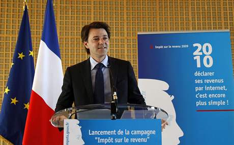Francouzský ministr rozpotu Francois Baroin