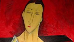 Obraz Žena s vějířem od Modiglianiho. | na serveru Lidovky.cz | aktuální zprávy