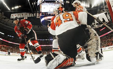 Finále Stanley Cupu: Chicago - Philadelphie.