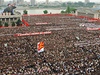 Severokorejský reim zorganizoval demonstraci v centru Pchjongjangu.