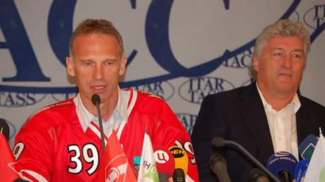 Dominik Haek a Milo íha ve Spartaku Moskva.