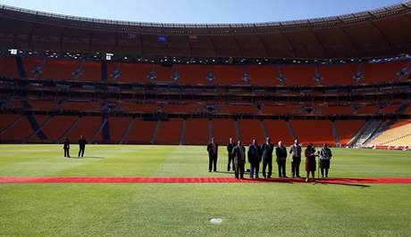 Soccer City, stadion v Johannesburgu.