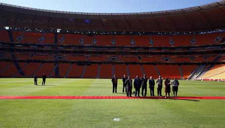 Soccer City, stadion v Johannesburgu.