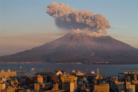 Sakura-jima v Japonsku