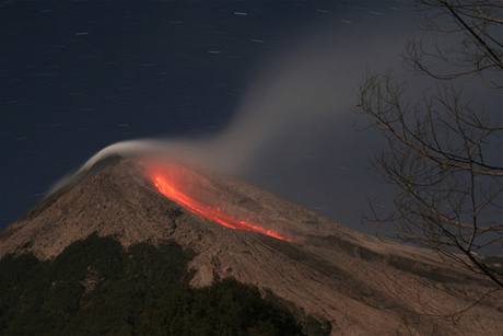 Merapi, Indonsie.