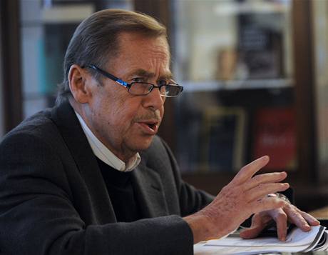 Bývalý prezident, dramatik a spisovatel Václav Havel.