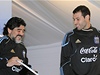 Diego Armando Maradona a Javier Mascherano.