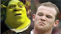 Wayne Rooney alias Shrek.