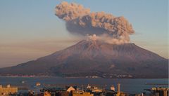 Sakura-jima v Japonsku