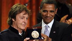 Paul McCartney a Barack Obama
