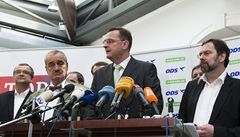 Briefing po jednání ODS, TOP 09 a VV o nové vlád