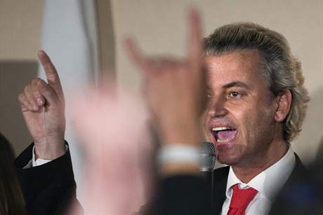 Nizozemský protiislámský politik Geert Wilders