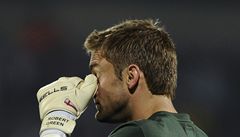 Anglie - USA (smutný branká� Green).