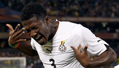 MS ve znamen erven: dal vylouen, penalta a Ghana vyhrla 1:0