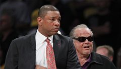 Don Rivers, kou� Celtics, a Jack Nicholson.