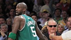 Jack Nicholson a Kevin Garnett.