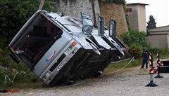 V Chorvatsku havaroval autobus s echy, 19 lidí skonilo v nemocnici